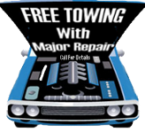 Sergeant Clutch Discount Automotive Repair Shop San Antonio offers Free Towing Service w/ Major Repairs